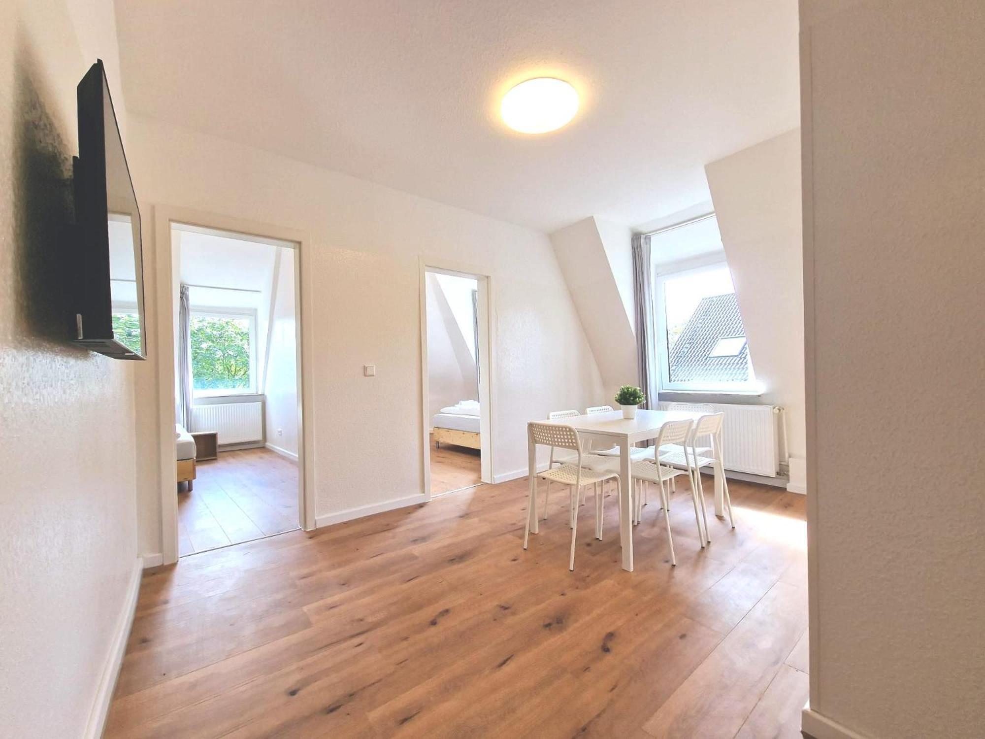 Raj Living - 1 Or 3 - 30 Min Messe Dus Apartment Duisburg