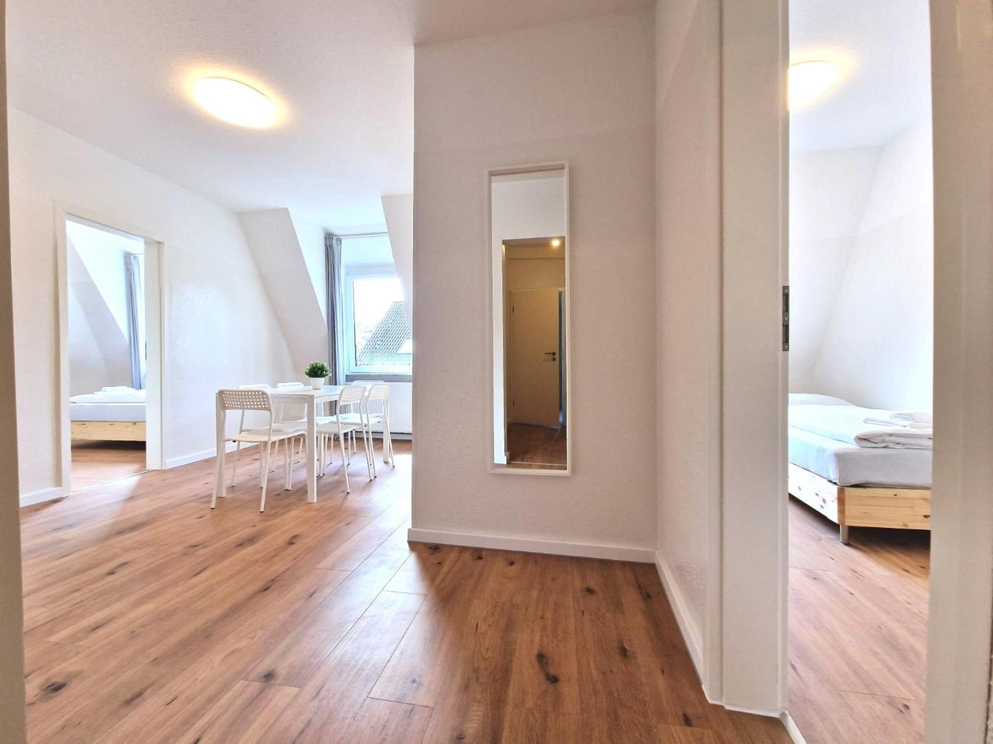 Apartment Raj Living - 1 Or 3 - 30 Min Messe Dus